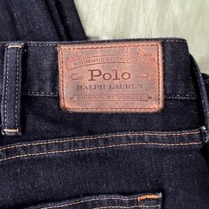 Polo Ralph Lauren navy blue straight leg jeans